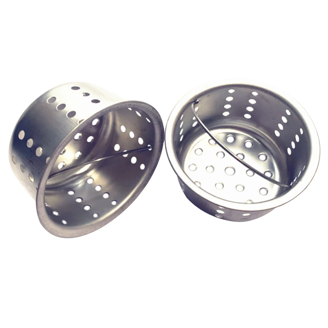 

Kitchen Waste Stainless Steel Sink Strainer Drain Filter Stopper Basket Drainer
