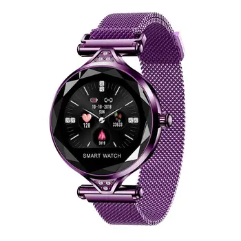 

H1 smart bracelet new waterproof Bluetooth heart rate blood pressure color screen sports fashion women's wrist watch