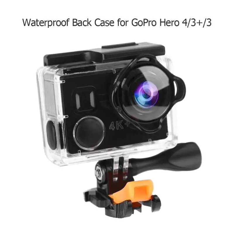 

2.0 Inch TFT Screen LCD Display+ Waterproof Housing Back Case Cap Cover for GoPro Hero 4 3+ 3 Action Camera