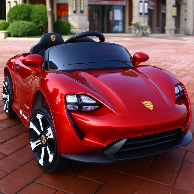 

Special Price Children's Four-wheel Electric Vehicle With Remote Control Kids Rechargeable Baby Car Kids Toy Car Can Sit