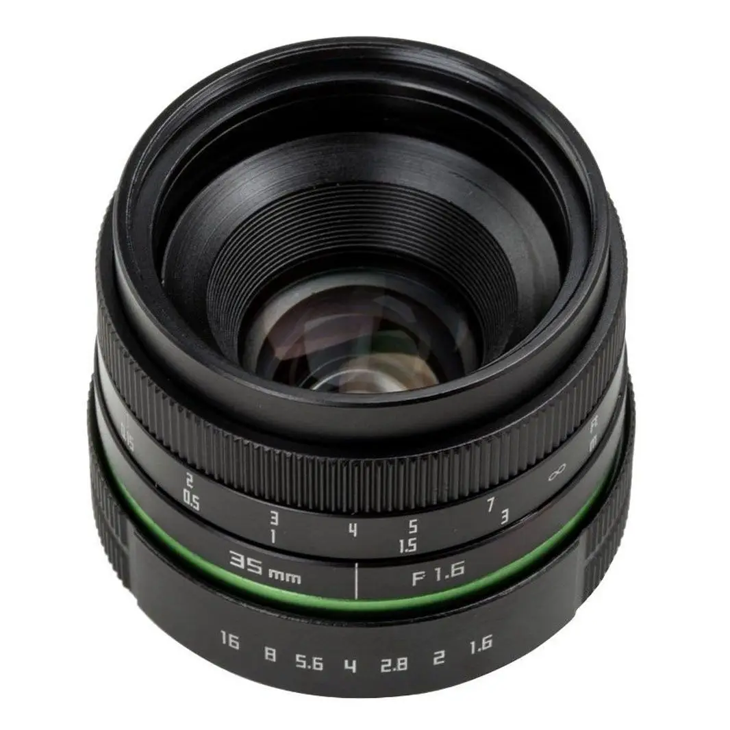 Беззеркальный объектив 35 мм F1.6 C Mount для APS камеры M4/3 FX EOSM N1 P/Q J1 V2 J3 V3 E P1 PL1 G1 GF1 GH1 NEX 3 5
