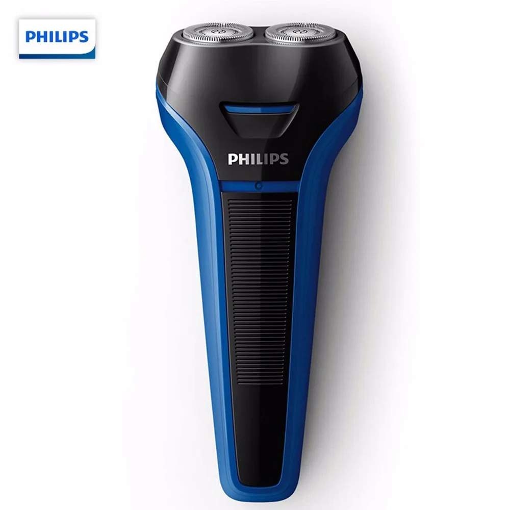 Philips S101 электробритва для бритья, бритва для бороды, машинка для бритья, перезаряжаемая, полностью моющаяся, 2 плавающие головки, для сухого бритья, для мужчин