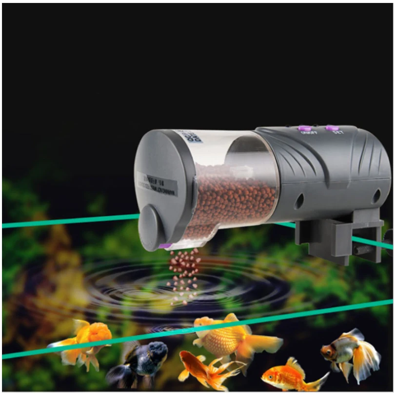 Petacc Automatic Fish Feeder Fishing Auto Aquarium Food Cup AliExpress