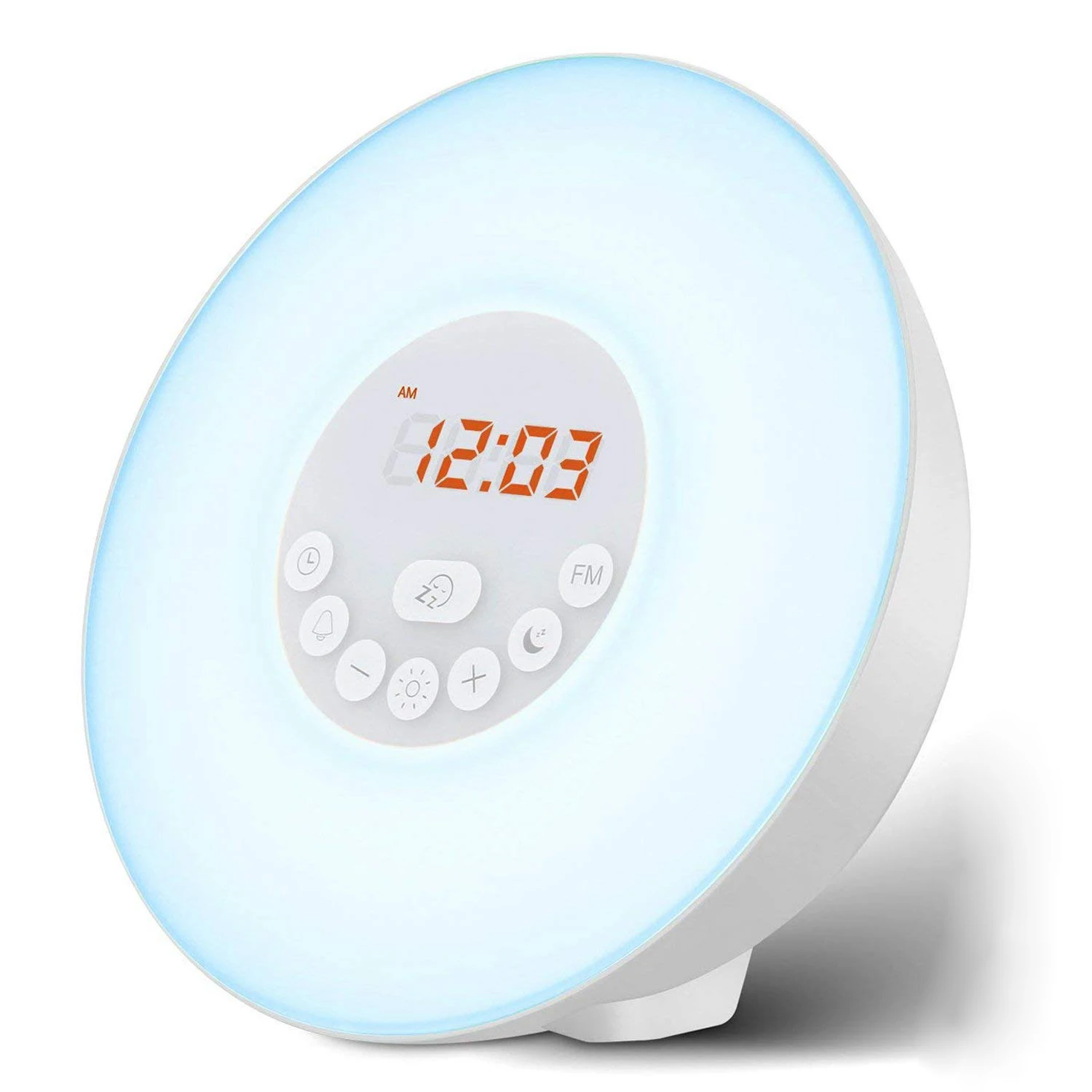 IG-Alarm Clock Wake Up светильник-Sunrise/Sunset Simulation настольная прикроватная лампа Защита глаз