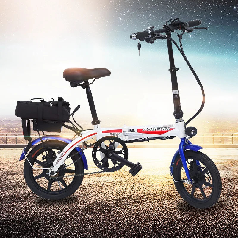 Excellent Electric Power Fold Bicycle Lithium Battery Step By Step Generation Drive Adult Portable Small-scale Electric Vehicle 0 Excellent Electric Power Fold Bicycle Lithium Battery Step By Step Generation Drive Adult Portable Small-scale Electric Vehicle 0