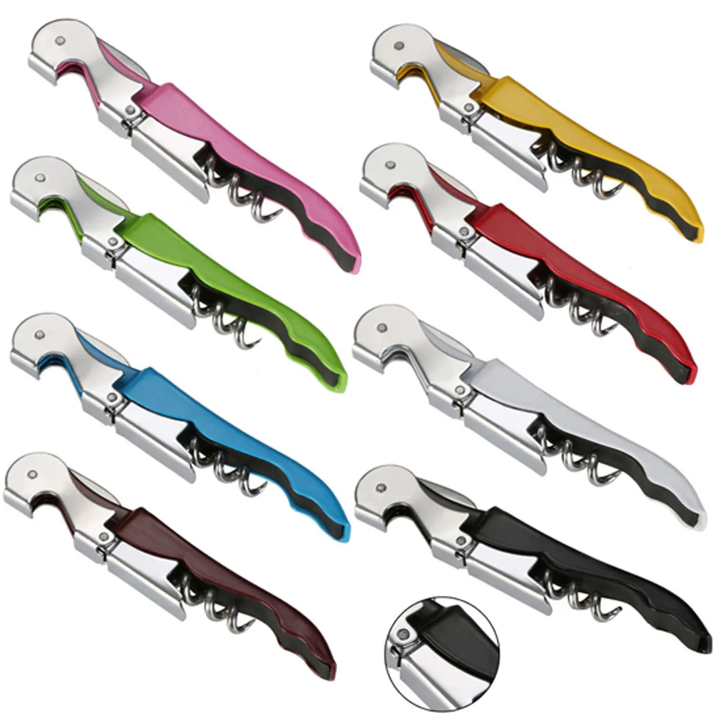 

Stainless Steel bottle opener Cork Screw Corkscrew MultiFunction Wine Cap Opener Beer Cap Bottle Openers Barware Tools