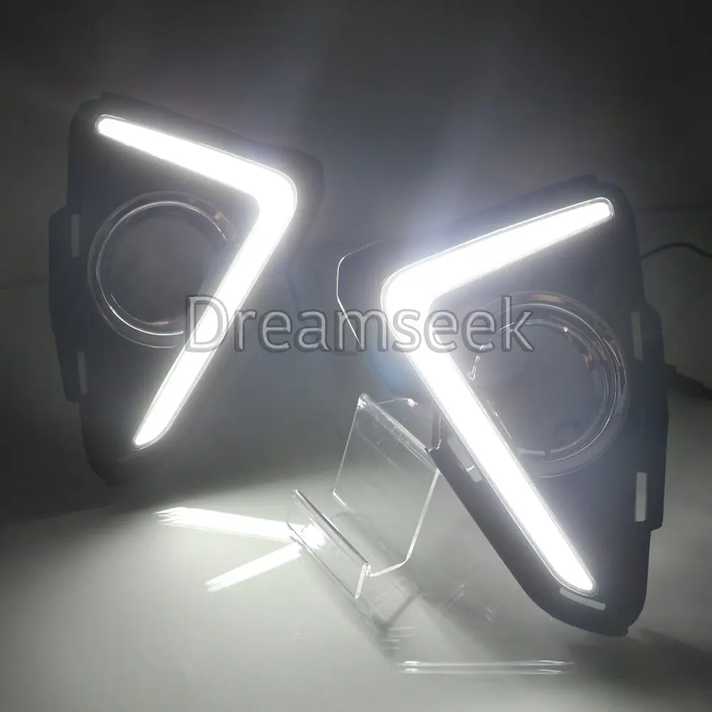 DRL для Toyota RAV4 2016 2017 2018 новый светодиодный светильник дневного света автомобиля