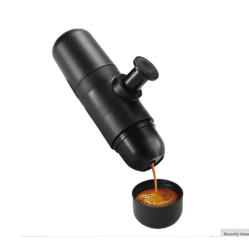 

Mini Manual Portable Coffee Maker Espresso Handheld Pressure Manual Mini Coffee Machine Home Office Handheld Coffee Maker