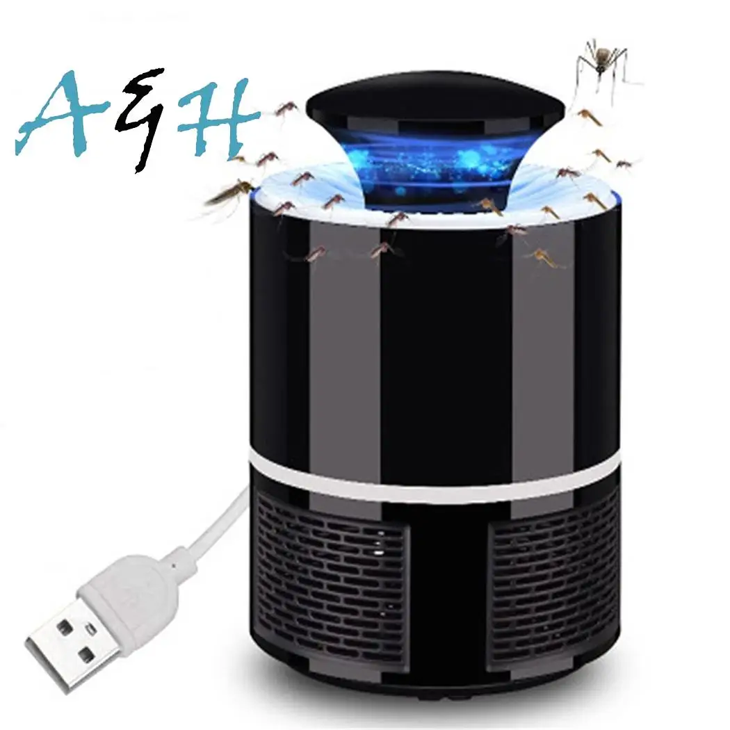 

Anti mosquito led USB electric mosquito killer lamp UV night light anti fly mosquito zapper muggen killer insect trap for Living