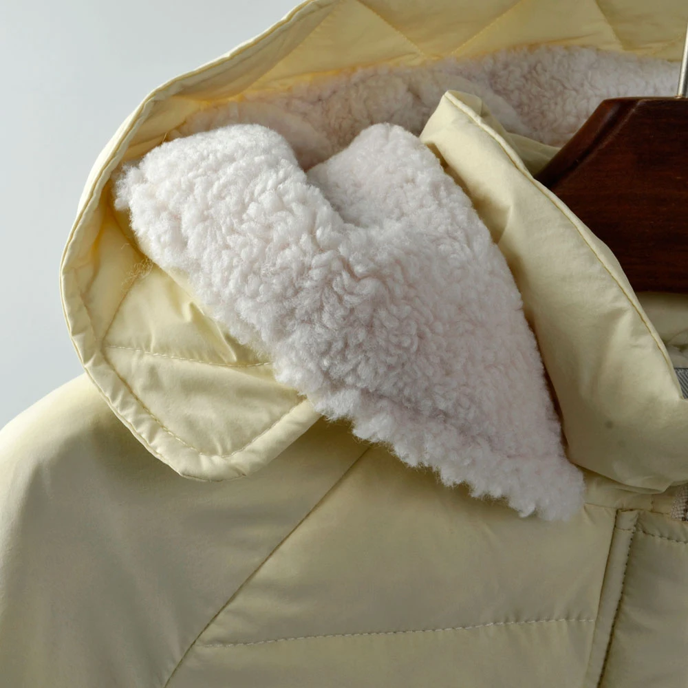 Christmas Thicken Warm White Duck Down Coat Women Plus Size winter 2018 Loose Solid Hoode Outerwear For Woman Women Down Jackets Christmas Thicken Warm White Duck Down Coat Women Plus Size winter 2018 Loose Solid Hoode Outerwear For Woman Women Down Jackets