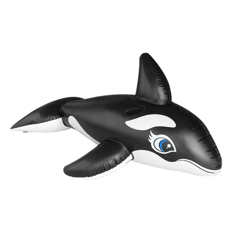 inflatable killer whale pool toy