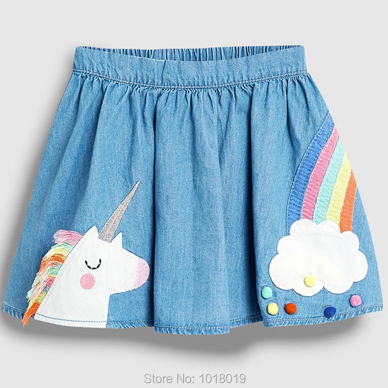 

Summer Jeans Kids Skirts Baby Girl Clothes Kids New 2019 Brand Quality 100% Cotton Jeans Skirts Bebe Girls Kids Children Clothes
