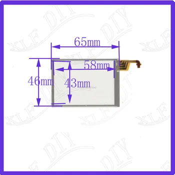 

ZhiYuSun 2.8inch 4-wire resistive touch panel 65*46mm for Car DVD, Navigator screen 65mm*46mm glass this is compatible
