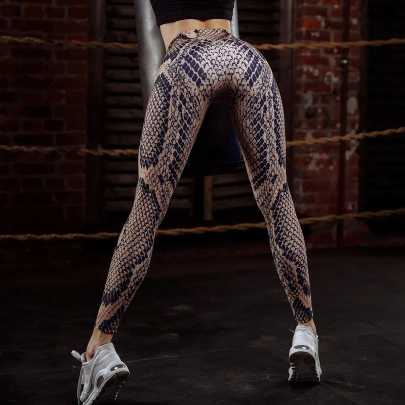 Aliexpress.com : Buy Snake Print Leggings Skin Design