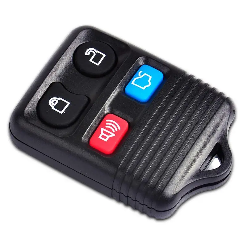 

4 Buttons Remote Keyless Entry Key Fob Shell Case Replacement Fit for Ford Lincoln