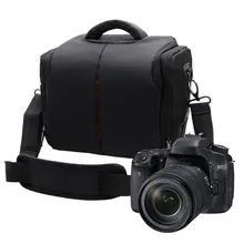 DSLR камера сумка мода полиэстер сумка для камеры чехол для Canon для Nikon объектив сумка водостойкая фотография Фото Сумка