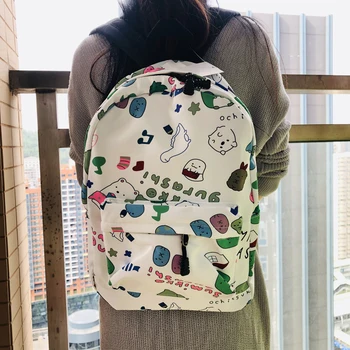 

IVYYE White Sumikko gurashi Oxford Backpacks Rucksacks Cartoon Backpack Casual Student Schoolbags travel Knapsack Unisex New