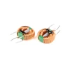 2pcs 5MH 4A Annular Common Mode Filter Inductor 0.6 Wire Choke Ring Inductance 14*9*5mm ► Photo 3/4