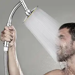 6 дюймов Душевая насадка водосберегающий дождь ручной Душ высокого давления Ванная комната Душ с дождевой насадка для душа Спа Аксессуары