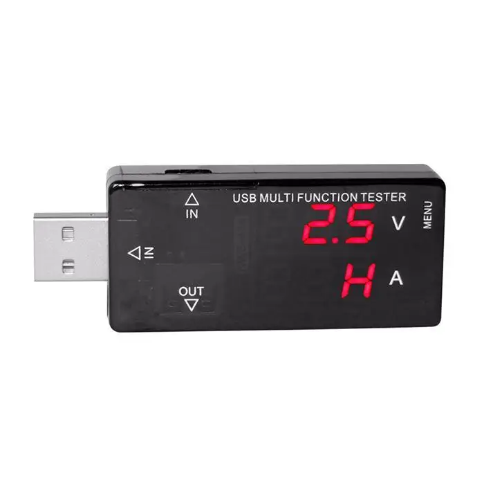 Current Power Charger USB Discharge 1 Current 0A Tester Voltage Display 99999 LCD Flow mAh 3A 0 Voltage Digital Yes Mini