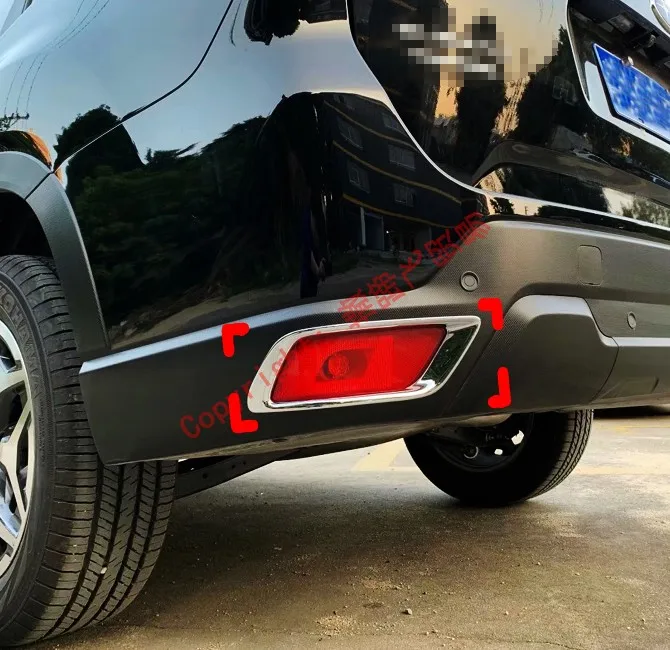 

ABS Chrome Rear Fog Light Cover Trim For Subaru Forester SK 2018 2019 Car Accessories Stickers W4