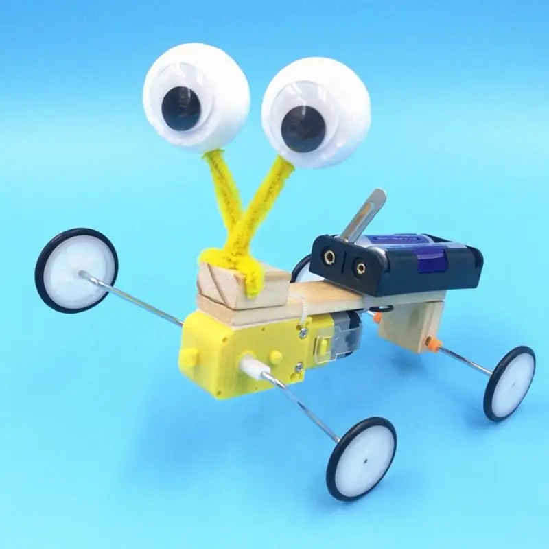 

Assembly Educational Toy Reptile Child Handmade Electric Science Craft DIY Invention Kit developing hands-on brain abilities