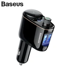

Car Charge MP3 Audio Player Bluetooth Car Kit FM Transmitter Handsfree Calling 5V 3.4A Dual USB Car Charger Mobile Phone Charger