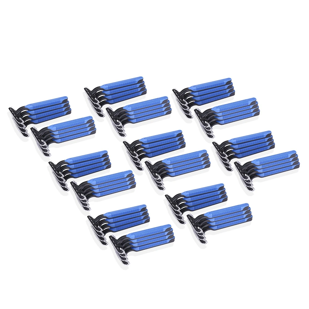 

KL - 64L Disposable Razors Men Hotel Three-layer Blade Manual Shavers 64pcs