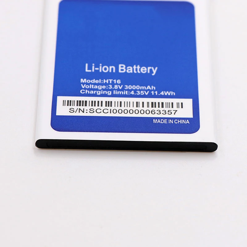 Аккумулятор для HOMTOM HT16 Pro Bateria Batterij аккумулятор 3000 мАч|3 battery|battery 3battery for |