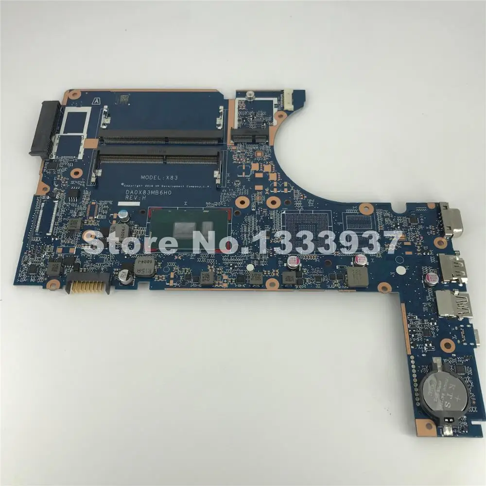 

DA0X83MB6H0 X83 laptop motherboard For ProbBook 450 G4 470 G4 mainboard 3865U SR349 DDR4