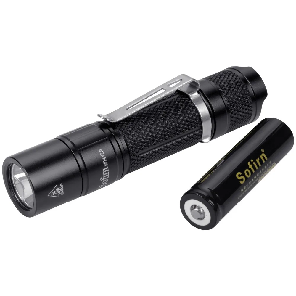 Sofirn Sf14 V2.0 мини Мощный светодиодный фонарик зарядное устройство для никель