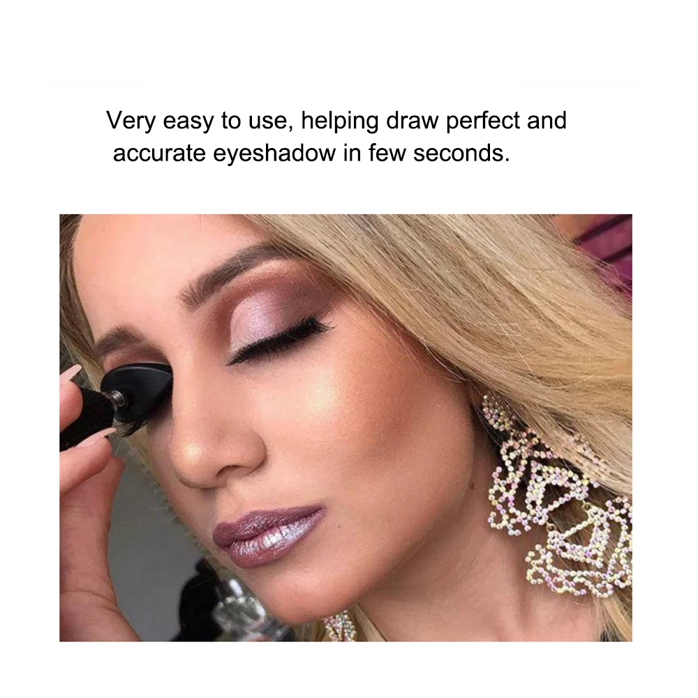 

Lazy EyeShadow Stamp Powder Applicator Slicone Eyeshadow Stamp Crease Eyes Makeup Accessories Beauty Cosmetic Tool