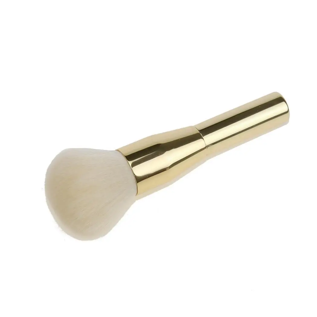 Powder Blush Brush Professional Makeup Beauty Cosmetics Gold Tool | Красота и здоровье