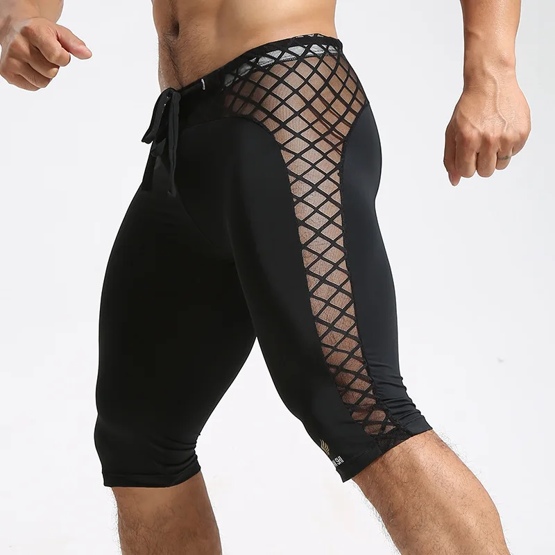 

Super Breathable Mens Running Tights Compression Base Layer Sports Pants Bodybuilding Fitness Leggings