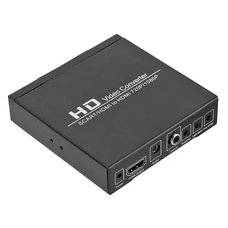  SCART HDMI al Convertitore di HDMI HD 720 P/1080 P Digital Video Converter Adapter Supporto Audio I