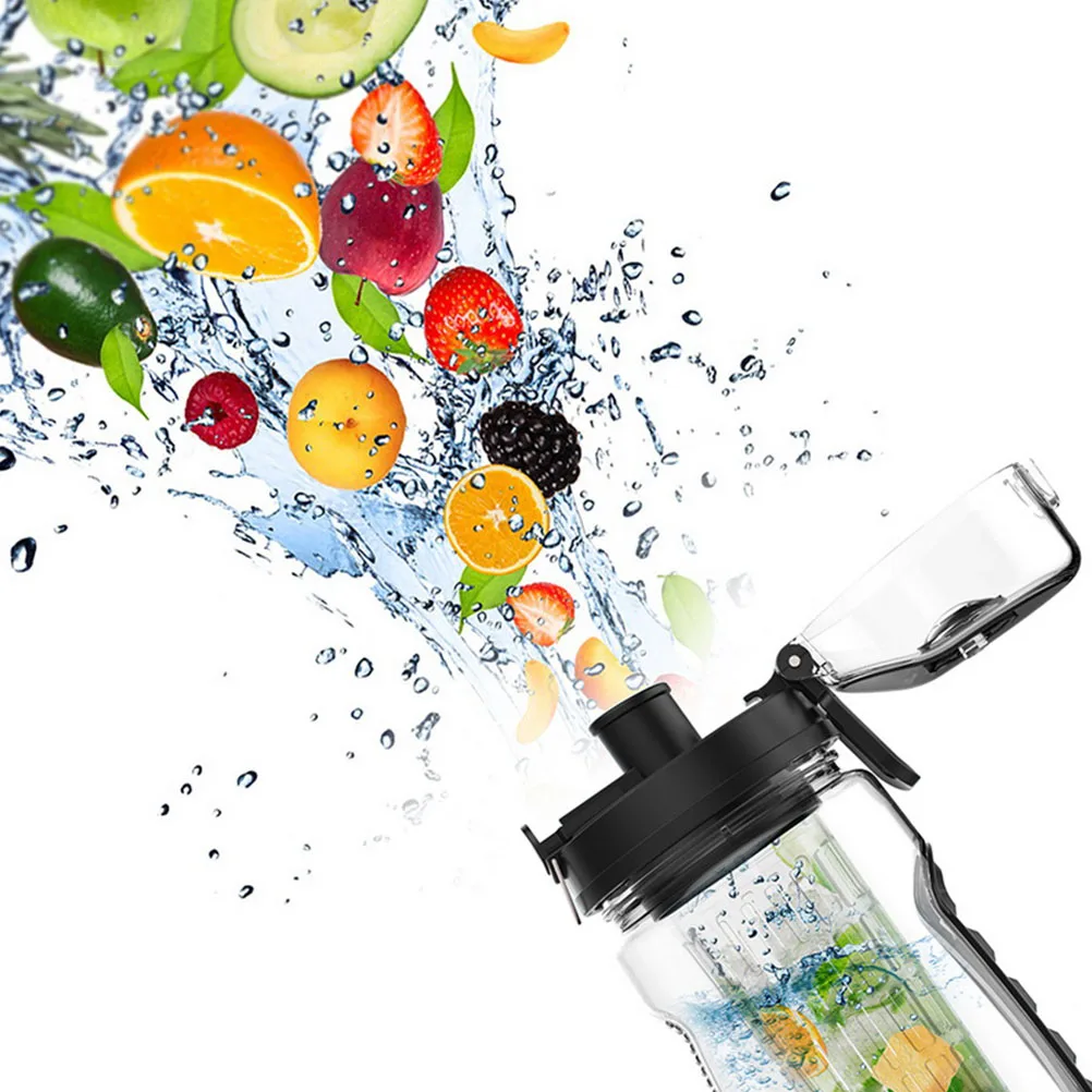 1000 мл бутылка для воды с фруктовым инфузионом BPA Free Спортивная откидной крышкой