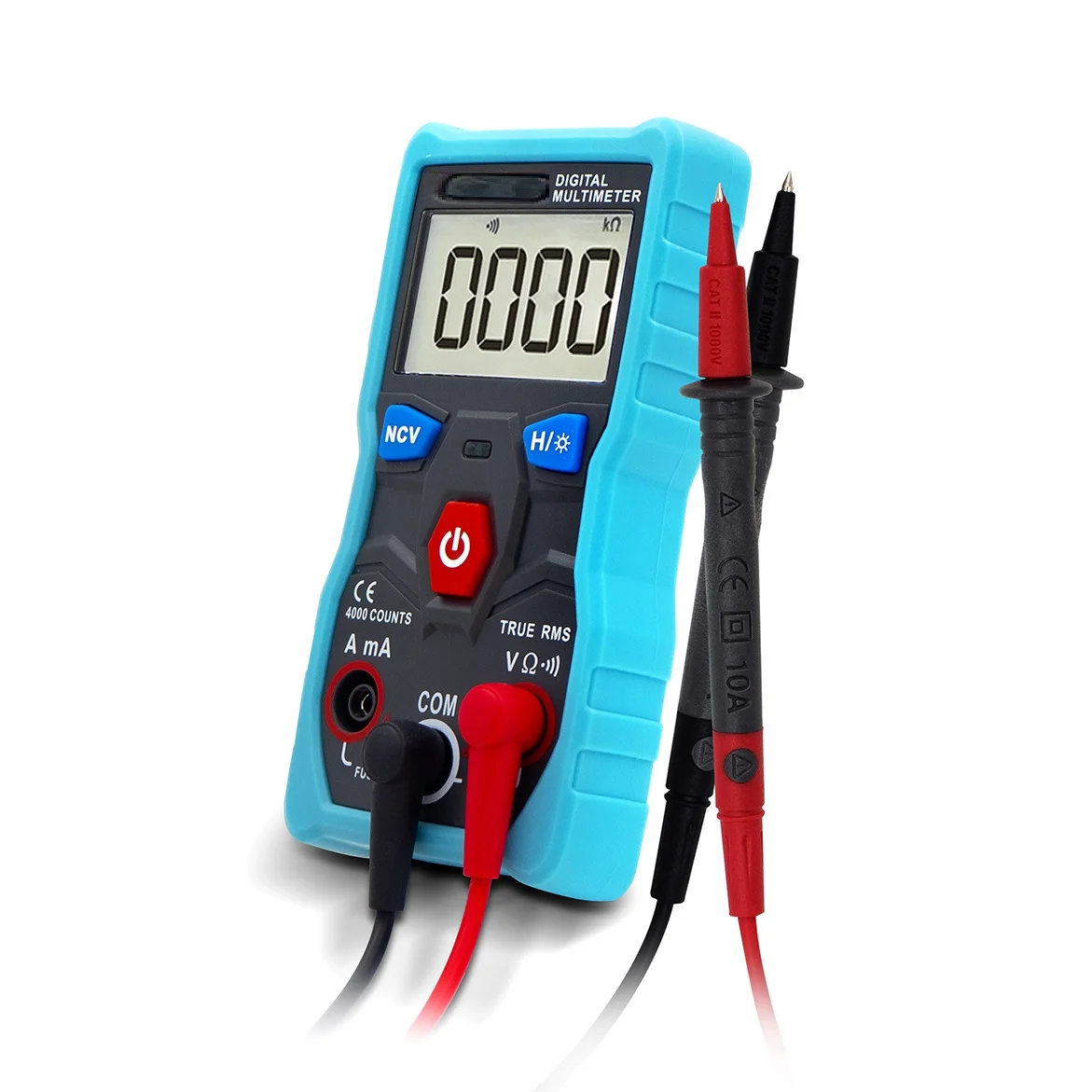 

Perfect-Prime DM0001, Digital Multimeter Full Automatic Multimetro automotriz Tester 4000 Counts True RMS w/ NCV DATA HOLD
