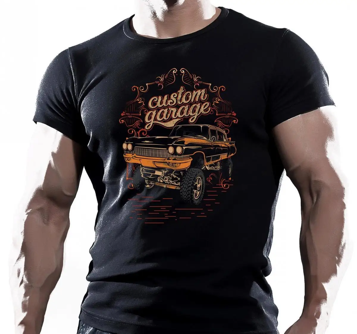 

Custom Motor Garage Muscle Auto Gas T-Shirt Bier Helm Vater Geschenk Men Brand Printed 100% Cotton T Shirt 100% Cotton