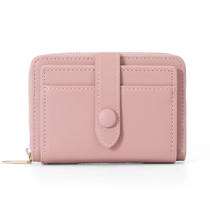 

Wallet Korean Zipper Mini Wallet Student Wallet Multi-Card Position Coin Purse Female Skin Multi-Function Bag