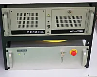300 Вт LV L6090F полностью закрытый мини волоконный станок для лазерной резки