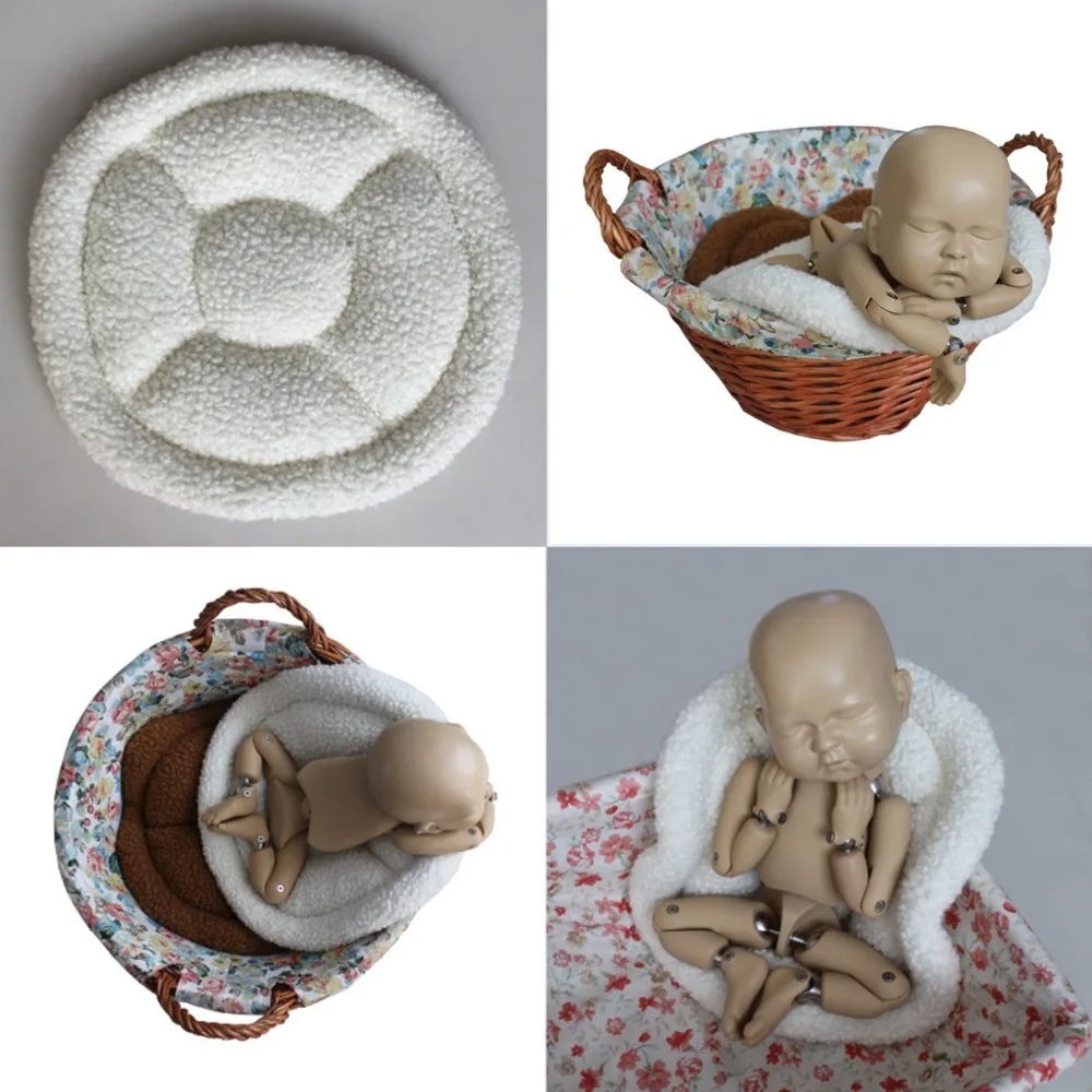 

❤️Newborn Photography Props Accessories Studio Photo Shoot Prop Blanket Baby Posing Cusion Bucket Basket Stuffer Filler Mat