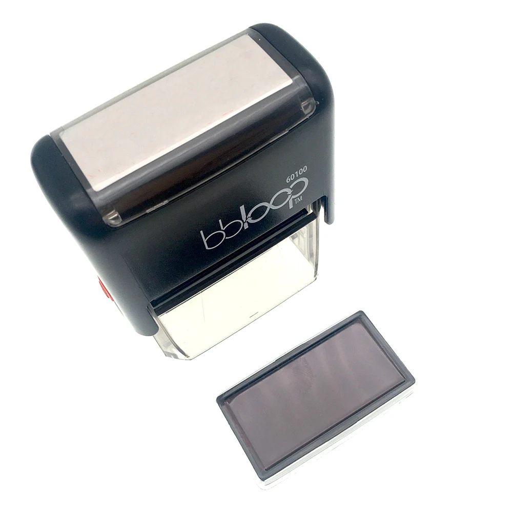 Bbloop '55% OFF' Self-Inking канцелярский штамп, прямоугольный военный Трафарет Стиль