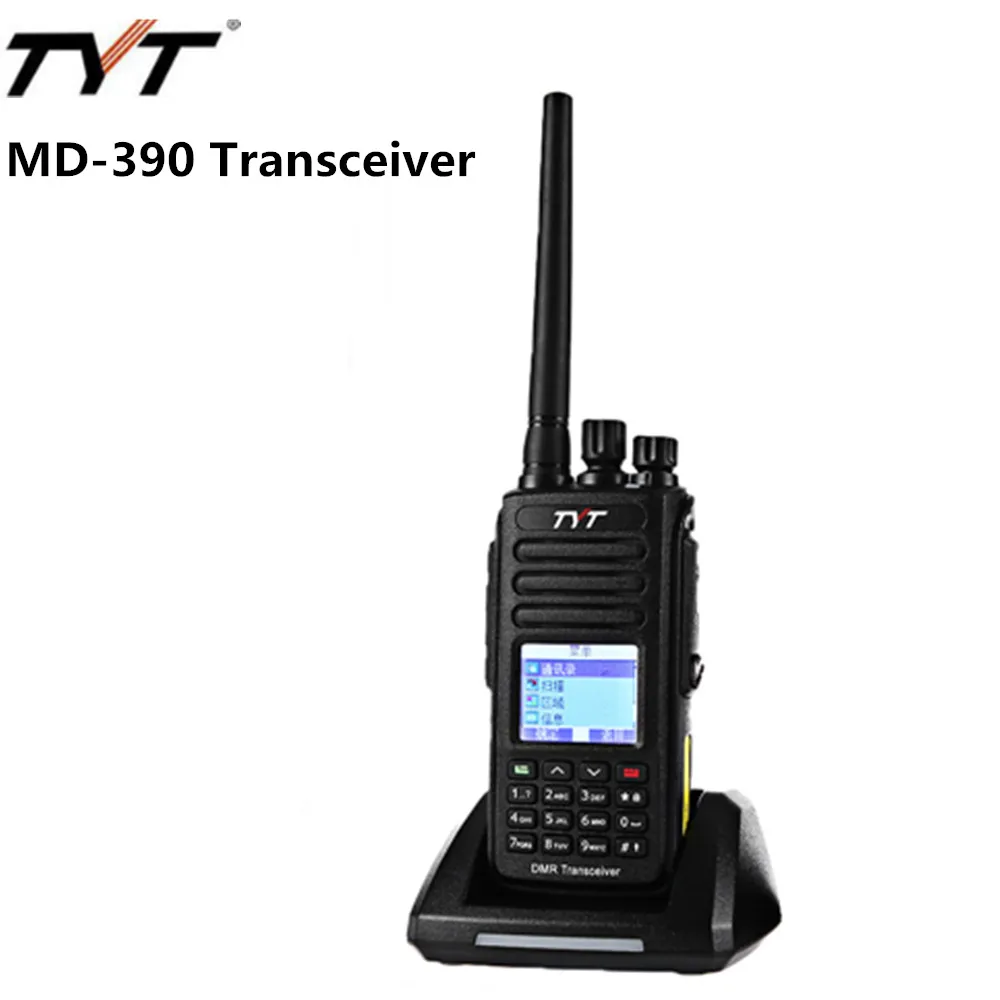 

TYT MD-390 DMR IP67Handheld Waterproof Transceiver Digital Walkie Talkie GPS 1000 Channels UHF400-480MHz
