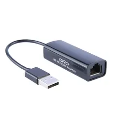 Мини Портативный DC 5 в USB 2,0 LAN Интернет сетевой приемник адаптер Ethernet 100/100 Мбит/с для nintendo переключатель черный цвет