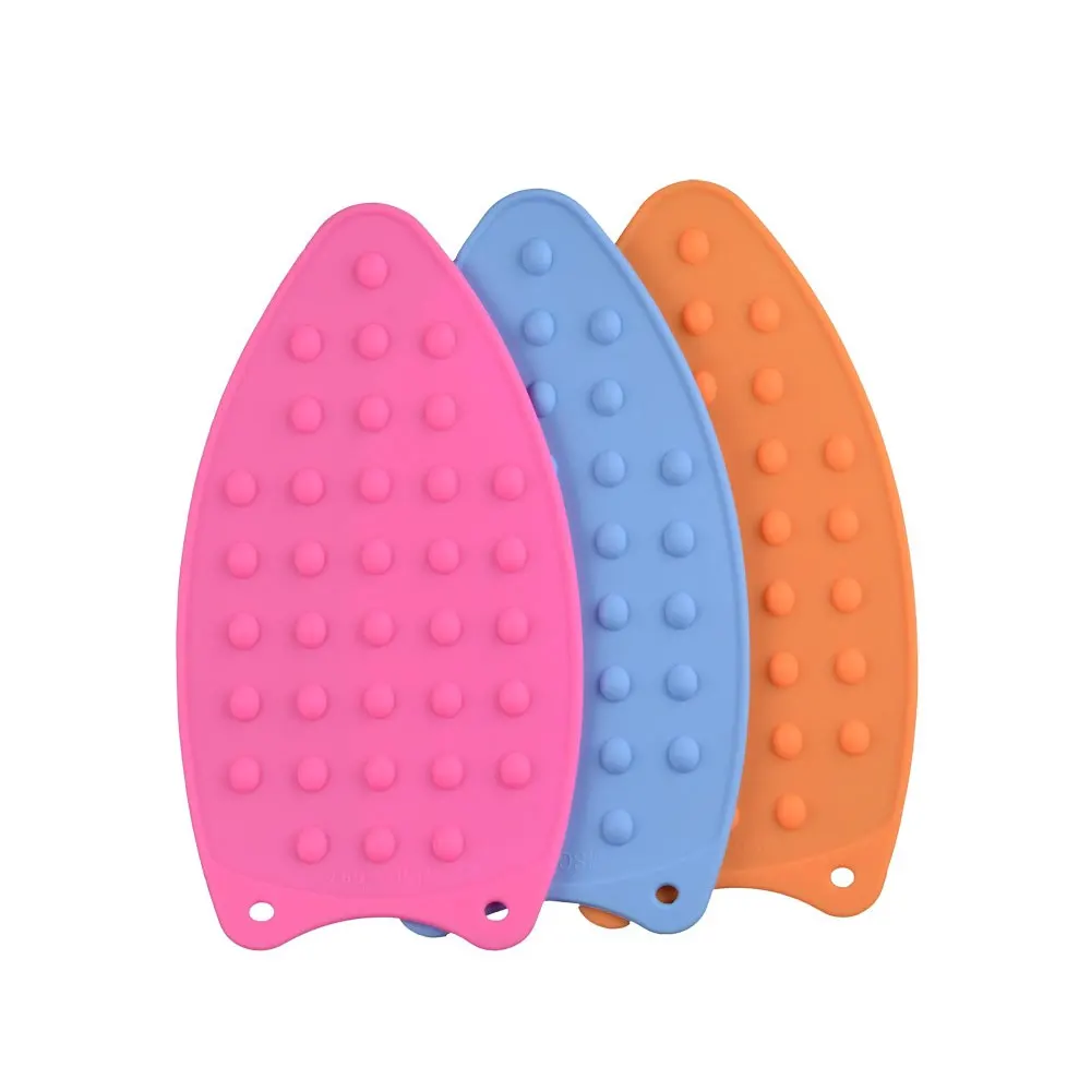 

Creative Silicone Iron Hot Protection Rest Pad Mat Safe Surface Iron Stand Mat Rest Ironing Pad Insulation Boards