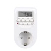 220v AC 50Hz Timer Switch Digital Plug-in Power Socket Energy Saving Programmable Setting of Clock/ On/ Off Time for Home 2