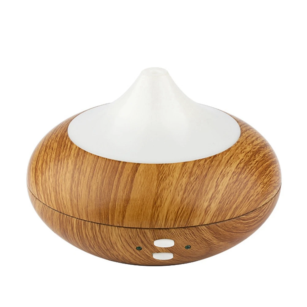 

150ML Diffuse Atomized Humidifier Mini Colorful Wood Grain Oil Lamp Small Onion Mute Aromatherapy Machine (Light Wood Grain)