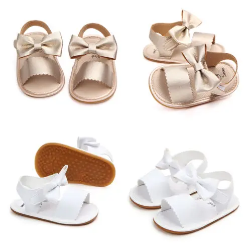 Босоножки из искусственной кожи для новорожденных девочек; Праздничная обувь принцессы; модная летняя обувь