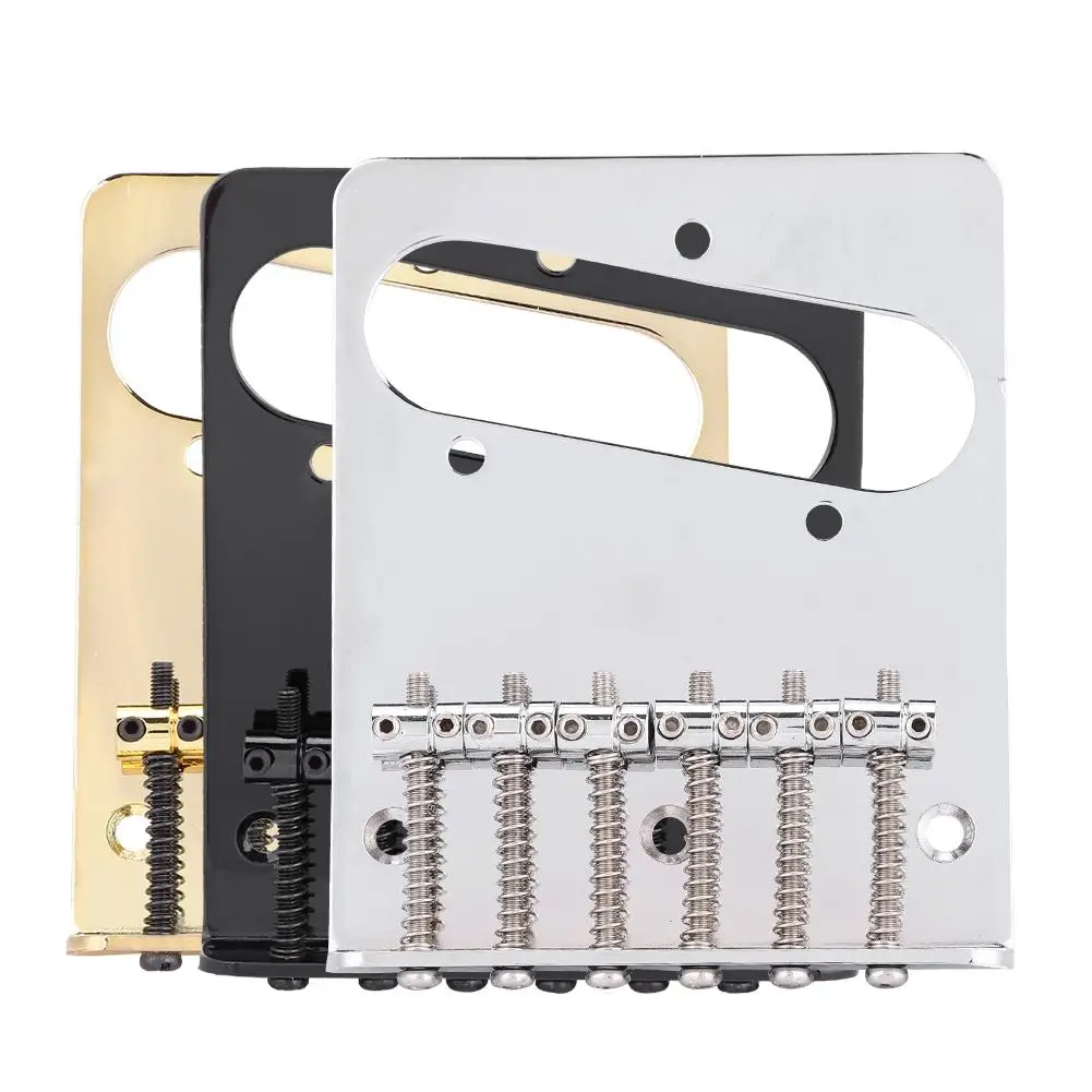 

6 Saddle Guitar Bridge Single Coil Pickup Slot for TL Telecaster Electric Guitar
