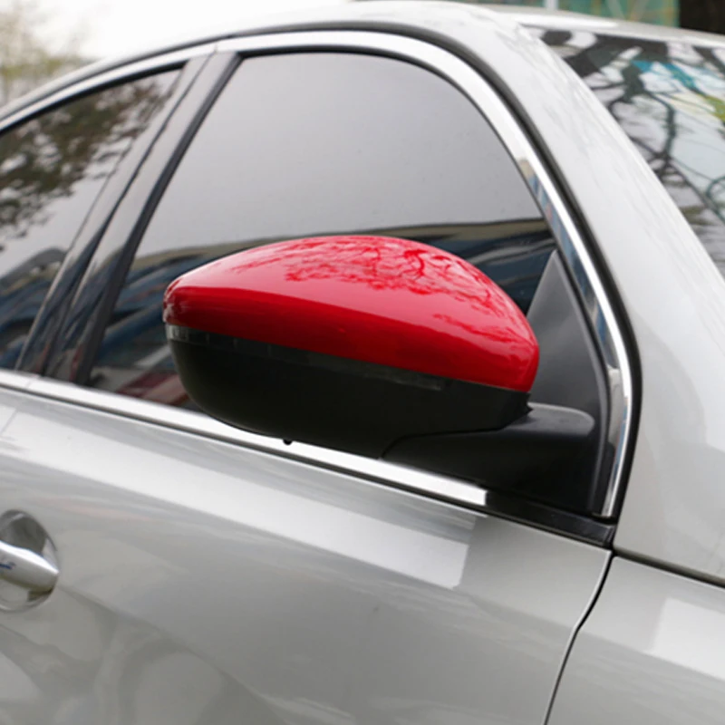 

My Good Car Chrome Rearview Mirror Protection Cover Rear View Mirror Sticker Car styling for Peugeot 2008 Car accessories